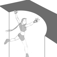 Tomb Raider Legend Fluid Movement Sketches
