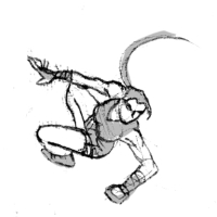 Tomb Raider Legend Fluid Movement Sketches
