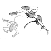 Tomb Raider Legend Fluid Movement Sketches