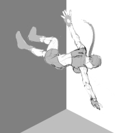 Tomb Raider Legend Fluid Movement Sketches
