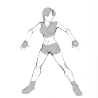 Tomb Raider Legend Fluid Movement Sketches