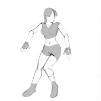 Tomb Raider Legend Fluid Movement Sketches