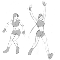 Tomb Raider Legend Fluid Movement Sketches