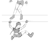 Tomb Raider Legend Fluid Movement Sketches