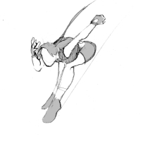 Tomb Raider Legend Fluid Movement Sketches