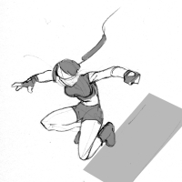 Tomb Raider Legend Fluid Movement Sketches