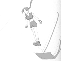 Tomb Raider Legend Fluid Movement Sketches