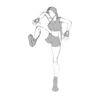 Tomb Raider Legend Fluid Movement Sketches