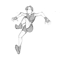Tomb Raider Legend Fluid Movement Sketches