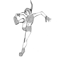 Tomb Raider Legend Fluid Movement Sketches