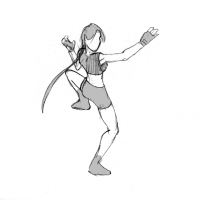Tomb Raider Legend Fluid Movement Sketches