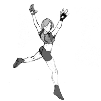 Tomb Raider Legend Fluid Movement Sketches