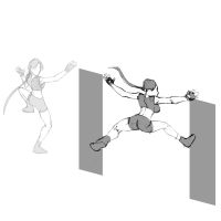 Tomb Raider Legend Fluid Movement Sketches