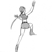 Tomb Raider Legend Fluid Movement Sketches