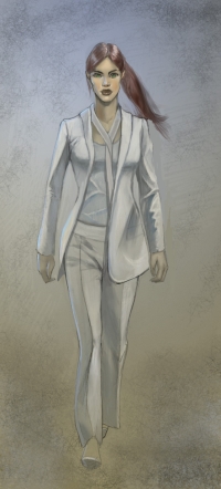 Tomb Raider Legend Outfit Exploration Sketches