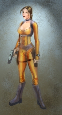 Tomb Raider Legend Outfit Exploration Sketches