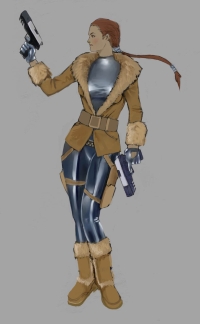 Tomb Raider Legend Outfit Exploration Sketches