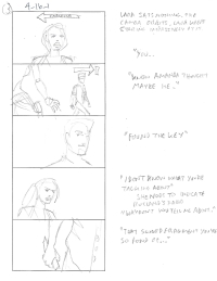 Tomb Raider Legend Storyboard Sketches