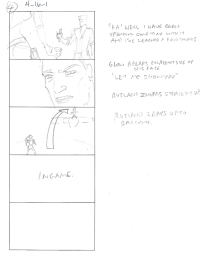 Tomb Raider Legend Storyboard Sketches