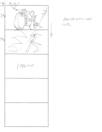 Tomb Raider Legend Storyboard Sketches