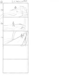 Tomb Raider Legend Storyboard Sketches