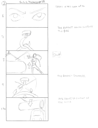 Tomb Raider Legend Storyboard Sketches