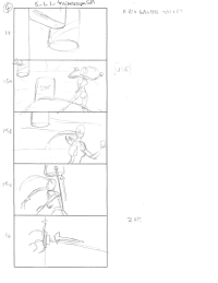 Tomb Raider Legend Storyboard Sketches