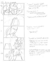 Tomb Raider Legend Storyboard Sketches