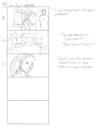 Tomb Raider Legend Storyboard Sketches
