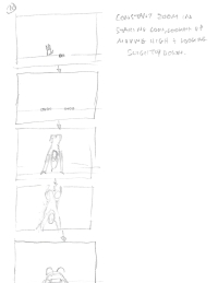 Tomb Raider Legend Storyboard Sketches