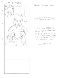 Tomb Raider Legend Storyboard Sketches