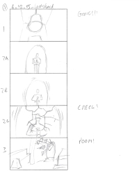 Tomb Raider Legend Storyboard Sketches