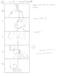 Tomb Raider Legend Storyboard Sketches