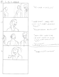 Tomb Raider Legend Storyboard Sketches