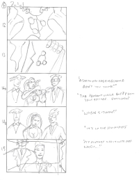 Tomb Raider Legend Storyboard Sketches