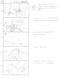 Tomb Raider Legend Storyboard Sketches
