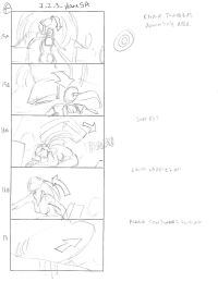 Tomb Raider Legend Storyboard Sketches