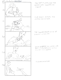 Tomb Raider Legend Storyboard Sketches