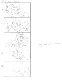 Tomb Raider Legend Storyboard Sketches