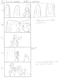 Tomb Raider Legend Storyboard Sketches