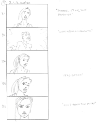 Tomb Raider Legend Storyboard Sketches