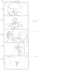 Tomb Raider Legend Storyboard Sketches