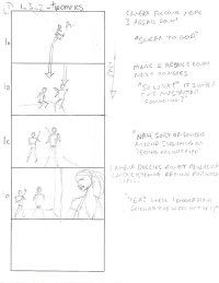 Tomb Raider Legend Storyboard Sketches