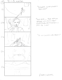 Tomb Raider Legend Storyboard Sketches