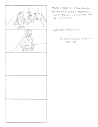 Tomb Raider Legend Storyboard Sketches