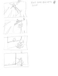 Tomb Raider Legend Storyboard Sketches