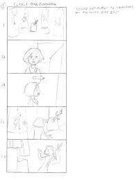 Tomb Raider Legend Storyboard Sketches