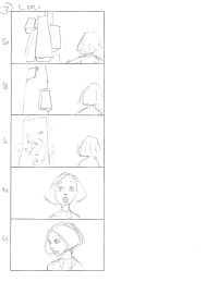Tomb Raider Legend Storyboard Sketches
