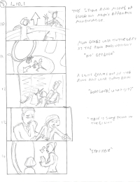 Tomb Raider Legend Storyboard Sketches