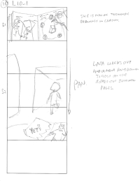 Tomb Raider Legend Storyboard Sketches